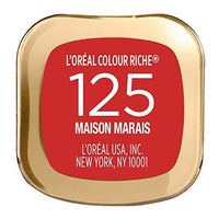 احمر شفاه لوريال باريس كلر ريتش اوريجينال ساتان 125 ميزون ماريه L'Oreal Paris Colour Riche Original Satin Lipstick 125 Maison Marais