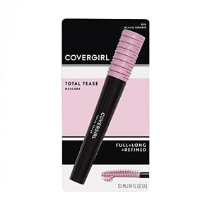 ماسكارا توتال تييز من كوفرجيرل COVERGIRL Total Tease Mascara, Black Brown, 0.21 Ounce (packaging may vary)