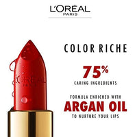 احمر شفاه كولور ريتش من لوريال باريس L'Oreal Paris Colour Riche Lipcolour, Tropical Coral, 1 Count