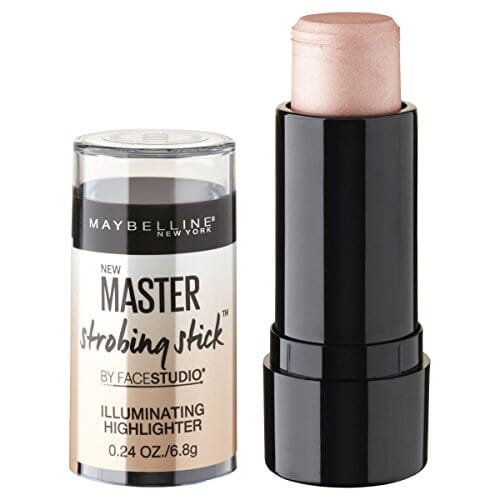 قلم مكياج ماستر ستروبينج من ميبيلين نيويورك ، فاتح - هايلايتر قزحي الألوان Maybelline New York Makeup Facestudio Master Strobing Stick, Light - Iridescent Highlighter, 0.24 oz.