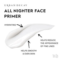 برايمر الوجه أوربان ديكاي أول نايتر طويل الأمد Urban Decay All Nighter Longwear Face Primer - Lightweight, Long-Lasting Formula - Locks Foundation in Place, Smooths & Hydrates Skin - 1.0 fl. oz