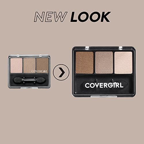 مجموعة معززات العيون من كوفرجيرل COVERGIRL Eye Enhancers 3 Kit Shadow, Shimmering Sands 110, 0.14 Ounce Package, Powder