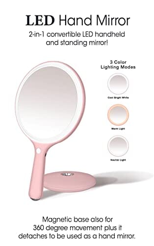 مرآة اليد كوكي كوزماتيكس Kokie Cosmetics LED Hand Mirror