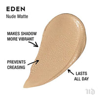 جرعة برايمر لظلال العيون من أوربان ديكاي Urban Decay Eyeshadow Primer Potion, Eden - Award-Winning Nude Matte Eye Primer for Crease-Free Eyeshadow & Makeup Looks - Lasts All Day - Great for Oily Lids - 0.33 fl. oz