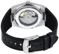 ساعة تيسوت للرجال Tissot Mens PRX Powermatic 80 316L Stainless Steel case Automatic Watch, Black, Leather, 12 (T1374071605100)