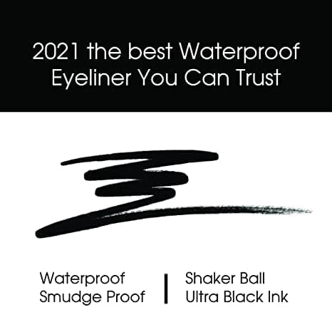محدد عيون سائل مقاوم للماء مقاوم للتلطخ Kokie Precise Longwear Liquid Eyeliner, Waterproof, Smudge Proof