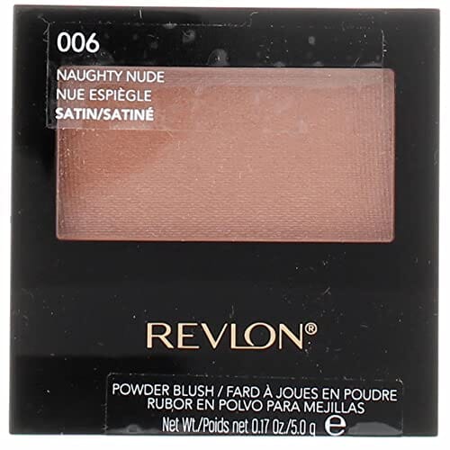أحمر خدود بودرة نود من ريفلون - 2 لكل علبة Revlon Naughty Nude Powder Smooth Blush - 2 per case.