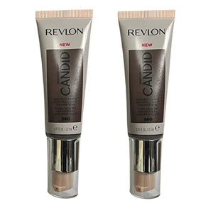 عبوة من قطعتين من كريم أساس فوتوريدي كانديد ناتشورال فينيش إسبرسو 560 Pack of 2 Revlon PhotoReady Candid Natural Finish Foundation, Espresso 560