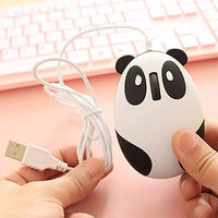 فأرة سلكية باندا CHUYI Panda Wired Mouse Cute Animal Series Portable Corded Mice for Travel School Home Office, Funny Optical Mouse for Computer Laptop PC Kids Children Girls Gift