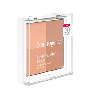 لوحة مكياج بودرة أحمر الخدود هيلثي سكين يمزج من نيوتروجينا Neutrogena Healthy Skin Blends Powder Blush Makeup Palette, Illuminating Pigmented Blush with Vitamin C & Botanical Conditioners for Blendable, Buildable Application, 30 Sunkissed.3 oz