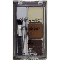مجموعة حواجب ألتيميت من ويت إن وايلد عبوة من 3 قطع بني رمادي Wet N Wild Ultimate Brow Kit, #963 Ash Brown - 1 Kit, Pack of 3