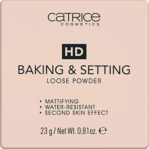 بودرة كاتريس إتش دي سائبة Catrice HD Baking & Setting Loose Powder (02 | Warm Ivory)