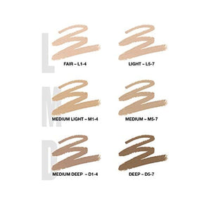 خافي عيوب البشرة تروبلند فيكسستيك من كوفرجيرل COVERGIRL Trublend Fixstick Concealer Medium Deep D1-4 0.123 Oz, 0.120-Fluid Ounce