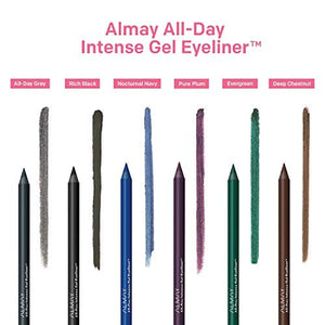 قلم تحديد عيون جل من ألماي Almay Gel Eyeliner, Waterproof, Fade-Proof Eye Makeup, Easy-to-Sharpen Liner Pencil, 150 Evergreen, 0.045Oz