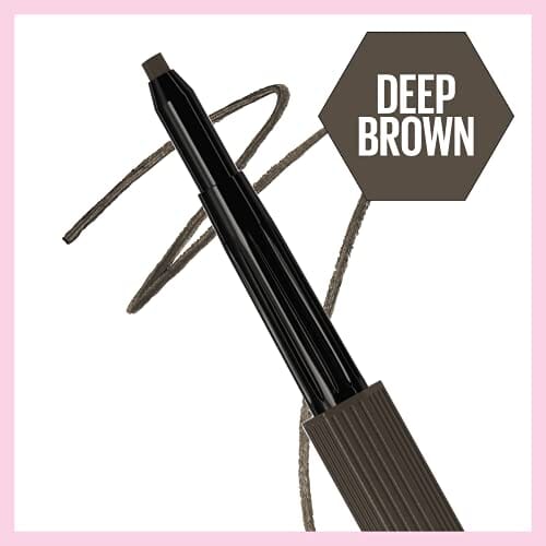 قلم تحديد العيون من ميبيلين نيويورك هايبر ايزي نو سليب Maybelline New York Hyper Easy No Slip Pencil Eyeliner Makeup, Deep Brown, 0.001 oz.