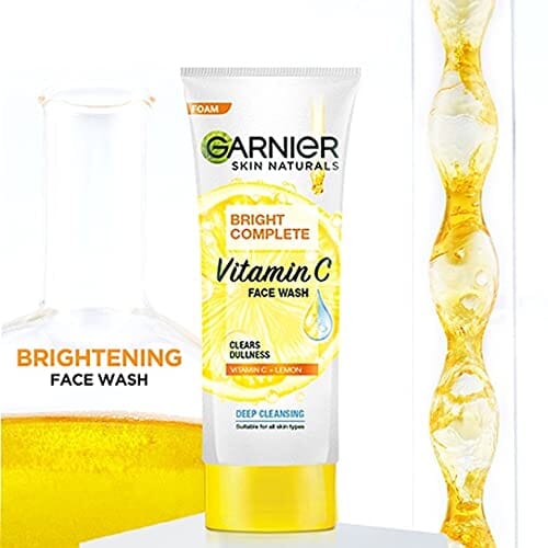 غسول الوجه غارنييه لايت 100 جم Garnier Light Face Wash 100g