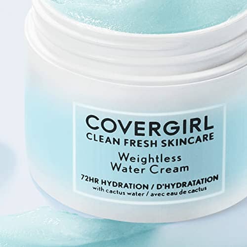 كريم الماء الخفيف للعناية بالبشرة كلين فريش من كوفرجيرل COVERGIRL Clean Fresh Skincare Weightless Water Cream, 2.0 Oz