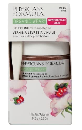 ملمع شفاه فيزيشانز فورميلا أورجانيك وير Physicians Formula Organic Wear Lip Polish, Rose, 0.5 Ounce