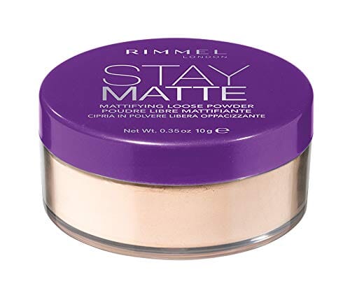 بودرة سائبة ستاي مات من ريميل Rimmel Stay Matte Loose Powder, 001 Transparent, 0.13 Ounce (Pack of 1)