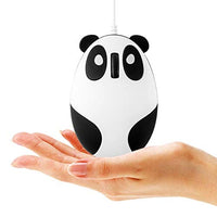 فأرة سلكية باندا CHUYI Panda Wired Mouse Cute Animal Series Portable Corded Mice for Travel School Home Office, Funny Optical Mouse for Computer Laptop PC Kids Children Girls Gift