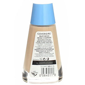 كريم أساس سائل نظيف غير لامع من كوفرجيرل COVERGIRL Clean Matte Liquid Foundation, Buff Beige, 1 Fl Oz (Pack of 4)4