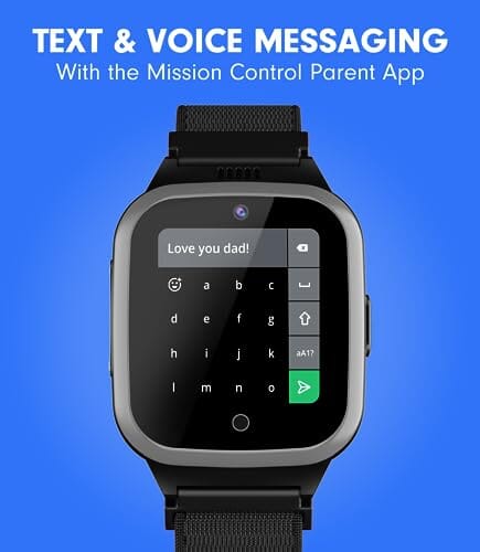 ساعة ذكية جي تراك للاطفال JrTrack 2 SE Smart Watch for Kids by Cosmo | 4G Phone Calling & Text Messaging | SIM Card & Flexible Data Plans | GPS Tracker Watch for Kids | Children’s Smartphone Alternative (Black)