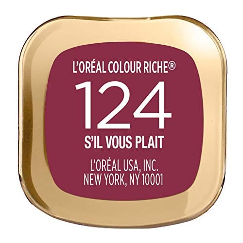 احمر شفاه لوريال باريس كولور ريتش اوريجينال ساتان 124 سيل فو بليت L'Oreal Paris Colour Riche Original Satin Lipstick 124 Sil Vous Plait
