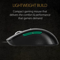 ماوس سلكي مريح للألعاب ASUS TUF Gaming Wired Ergonomic Gaming Mouse 7,000 DPI Optical Sensor, 7 Programmable Tactile Buttons, AuraSync RGB Lighting, Lightweight Build, Durable Switches, On-Board Memory, Demon Slayer,TANJIRO