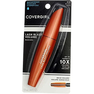 ماسكارا كوفر جيرل لاش بلاست مضادة للماء CoverGirl Lash Blast Waterproof Volume Mascara, Black [830] 0.44 oz (Pack of 2)