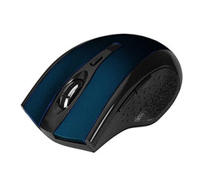 ماوس ضوئي لاسلكي Siig JK-WR0B12-S2, Wireless Optical Mouse, 6 Buttons, 2.4 GHz, Black/Blue