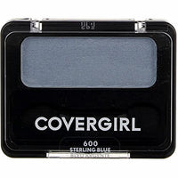 مجموعة واحدة من ظلال العيون باللون الأزرق الاسترليني [600] 0.09 أونصة (عبوة من قطعتين) CoverGirl Eye Enhancers 1 Kit Shadow, Sterling Blue [600] 0.09 oz (Pack of 2)