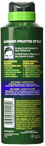 بخاخ فركتيس ستايل باور للعناية بالشعر من غارنييه Garnier Hair Care Fructis Style Power Spray Order for Men, 6 Ounce