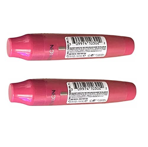 مجموعة من قطعتين ريفلون كيس وسادة للشفاه وردي إيرل 220 Pack of 2 Revlon Kiss Cushion Lip Tint, Pink Irl 220