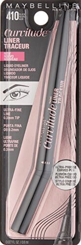 محدد العيون المنحني من ميبيلين  اسود Maybelline Curvitude Liner, Black, 0.027 oz.