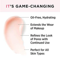 مستحضرات التجميل بشرتك ولكن أفضل IT Cosmetics Your Skin But Better Makeup Primer+ - Extends Makeup Wear, Hydrates Skin, Refines the Look of Pores - With Glycerin, Bark Extract & Ginger Root Extract - Oil-Free Formula - 1 fl oz