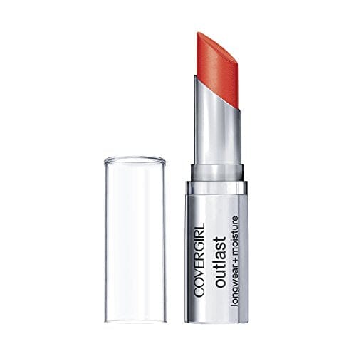 كوفرجيرل - أحمر شفاه يدوم طويلاً فايربول COVERGIRL Outlast Longwear Lipstick Fireball 910, .12 oz (packaging may vary)