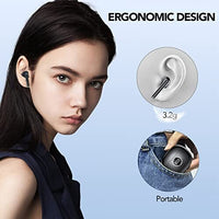 سماعات بلوتوث مع حقيبة شحن  CASCHO Bluetooth Headphones 5.3, 37H with LED Charging Case, CVC8.0 Clear Call, Wireless Earbuds Built-in 4 Micrs, Deep Bass, USB-C, IPX7 Waterproof, Headphones for Sports and Work.