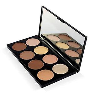 لوحة مكياج ألترا كريم كونتور من ميك أب ريفوليوشن تتضمن هايلايتر وظلال كونتور Makeup Revolution Ultra Cream Contour Palette, Makeup Palette Includes Highlighters & Contour Shades, Adds Definition & Sculpts Features, Vegan, 13g