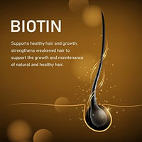 سيروم بيوتين لنمو الشعر بزيت الخروع وزيت الأرغان Biotin Hair Growth Serum with Castor Oil, Argan Oil - Hair Loss Prevention Treatment with Hair Regrowth Formula for Women by Beaueli