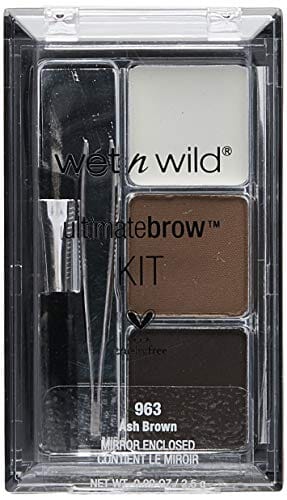 مجموعة حواجب ألتيميت من ويت إن وايلد Wet n Wild Ultimate Brow Kit, Ash Brown [963], 1 ea