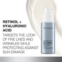 مرطب ريتينول للوجه Neutrogena Rapid Wrinkle Repair Retinol Face Moisturizer with SPF 30 Sunscreen, Daily Anti-Aging Face Cream with Retinol & Hyaluronic Acid to Fight Fine Lines, Wrinkles, & Dark Spots, 1 fl. oz