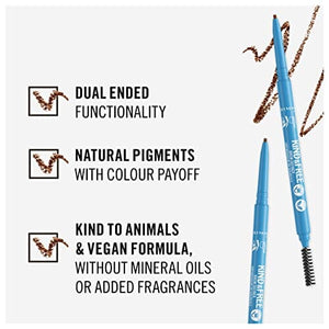 محدد الحواجب كايند آند فري من ريميل Rimmel Kind & Free Brow Definer, 002 Taupe (Pack of 2)