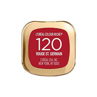 أحمر شفاه لوريال باريس كولور ريش أوريجينال ساتان 120 روج ستريت L'Oreal Paris Colour Riche Original Satin Lipstick 120 Rouge St; Germain