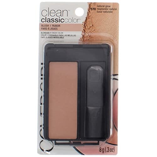 أحمر الخدود الكلاسيكي CoverGirl Classic Color Blush, Natural Glow [570], 0.3 oz (Pack of 4)