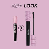 كوفرجيرل - ماسكارا توتال تييز كاملة + طويلة + مكررة COVERGIRL Total Tease Full + Long + Refined Mascara, Black, .21 oz (6.5 ml) (Packaging may vary)