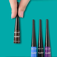 ايلاينر سائل ويت ان وايلد اسود (عبوة من قطعتين) wet n wild Megaliner Liquid Eyeliner 871a Black, 0.12 Ounce 146781 (Pack of 2)