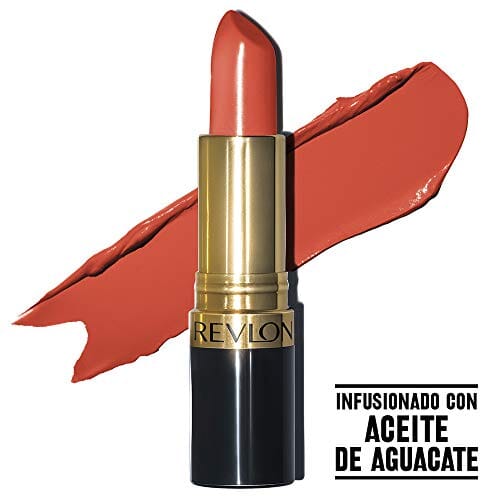 أحمر شفاه سوبر لاستروس من ريفلون Revlon Super Lustrous Lipstick, Creme, Kiss Me Coral, 0.15 Ounce