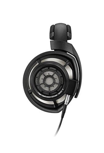 سماعات  التي تغطي الأذن أوديووفيلي Sennheiser HD 800 S Over-the-Ear Audiophile Reference Headphones - Ring Radiator Drivers With Open-Back Earcups, Includes Balanced Cable, 2-Year Warranty (Black)