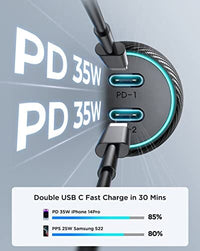 Tourershop24 - 2-Port USB-C/A Reisenetzteil Quickcharge