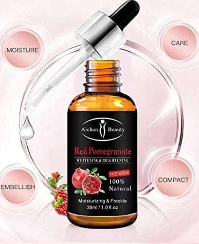 مصل طبيعي لشد الوجه وتنعيمه AICHUN BEAUTY Serum 100% Natural Face Lifting Smoothing Oil Control Acne Perfecting Primer (RED POMEGRANATE)